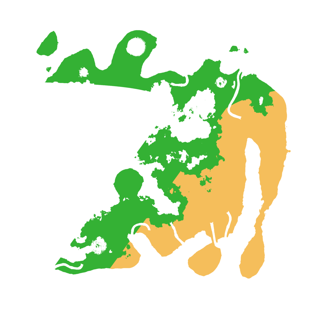 Biome Rust Map: Procedural Map, Size: 3000, Seed: 314499815