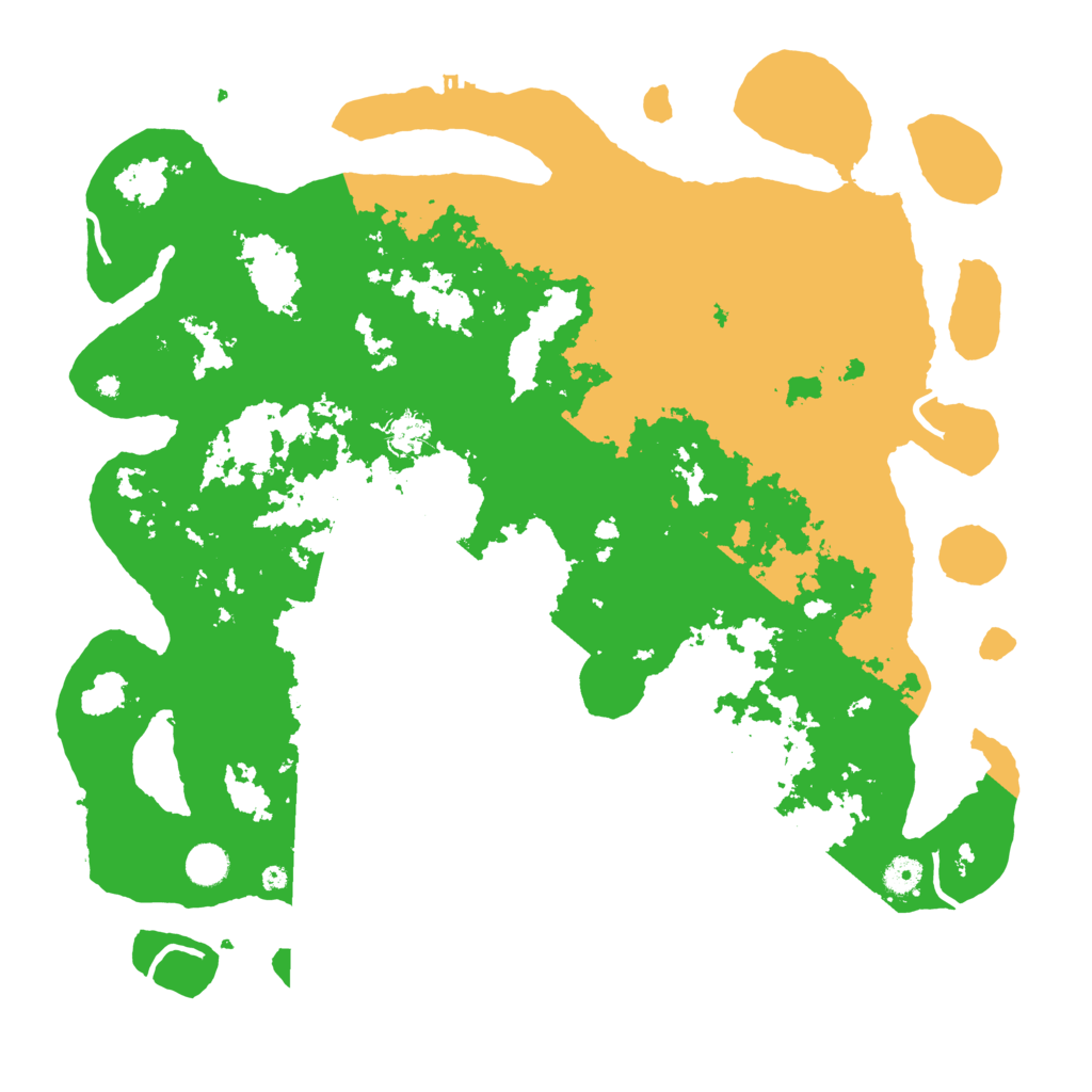 Biome Rust Map: Procedural Map, Size: 4500, Seed: 449061797