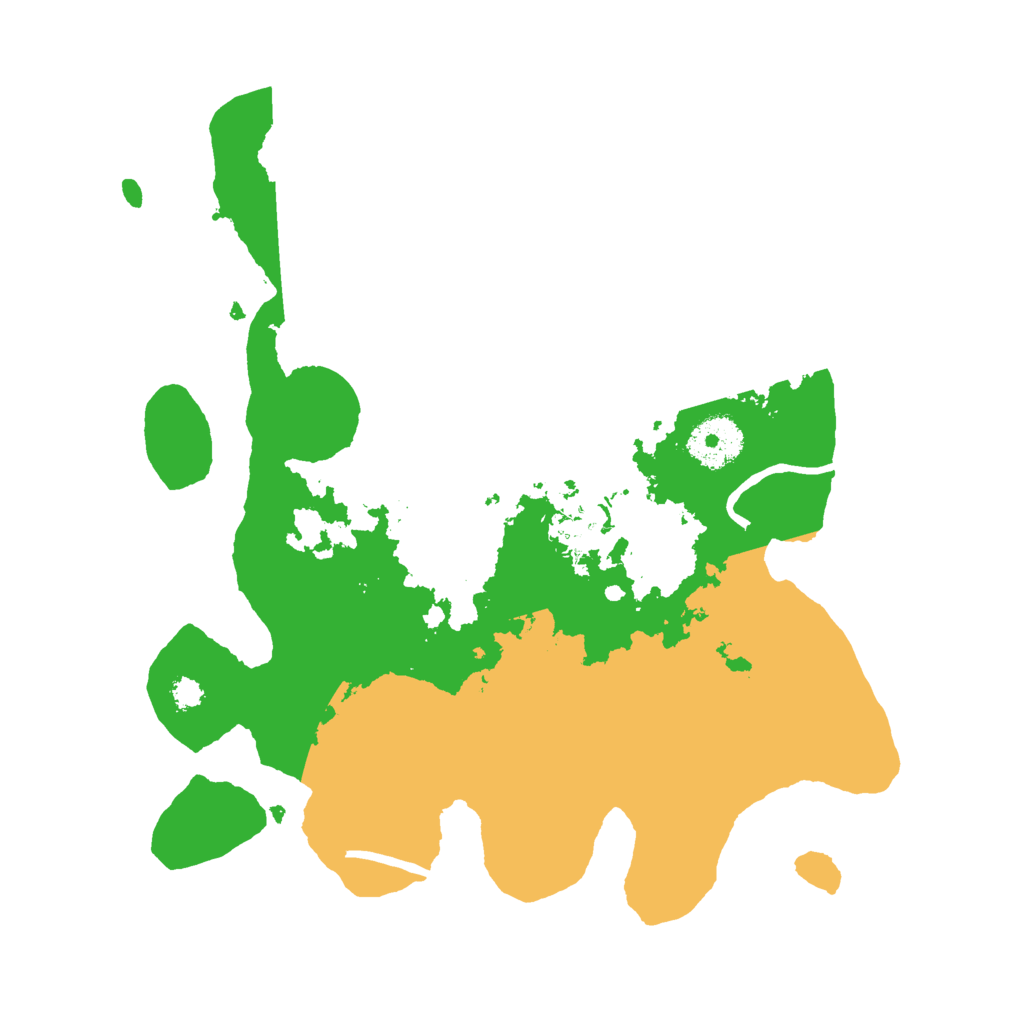 Biome Rust Map: Procedural Map, Size: 3000, Seed: 574518