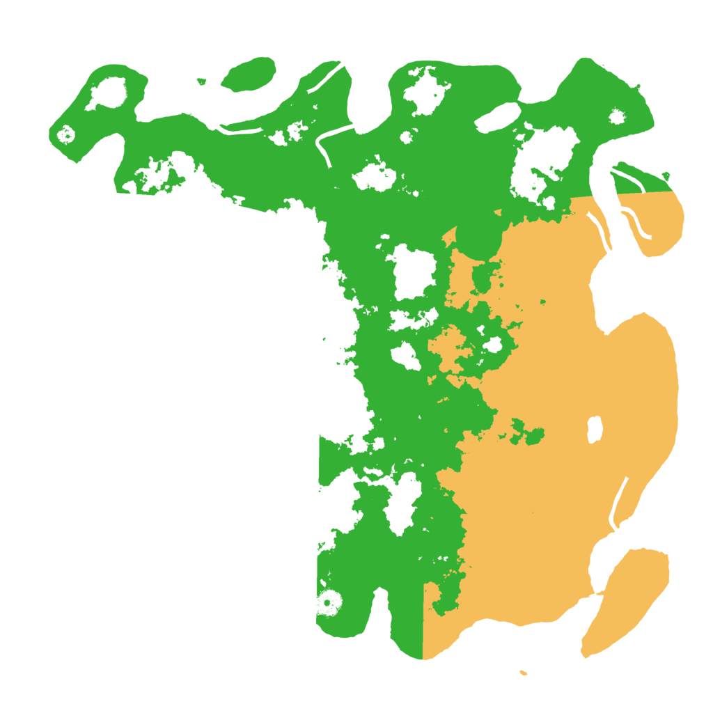 Biome Rust Map: Procedural Map, Size: 4200, Seed: 28870