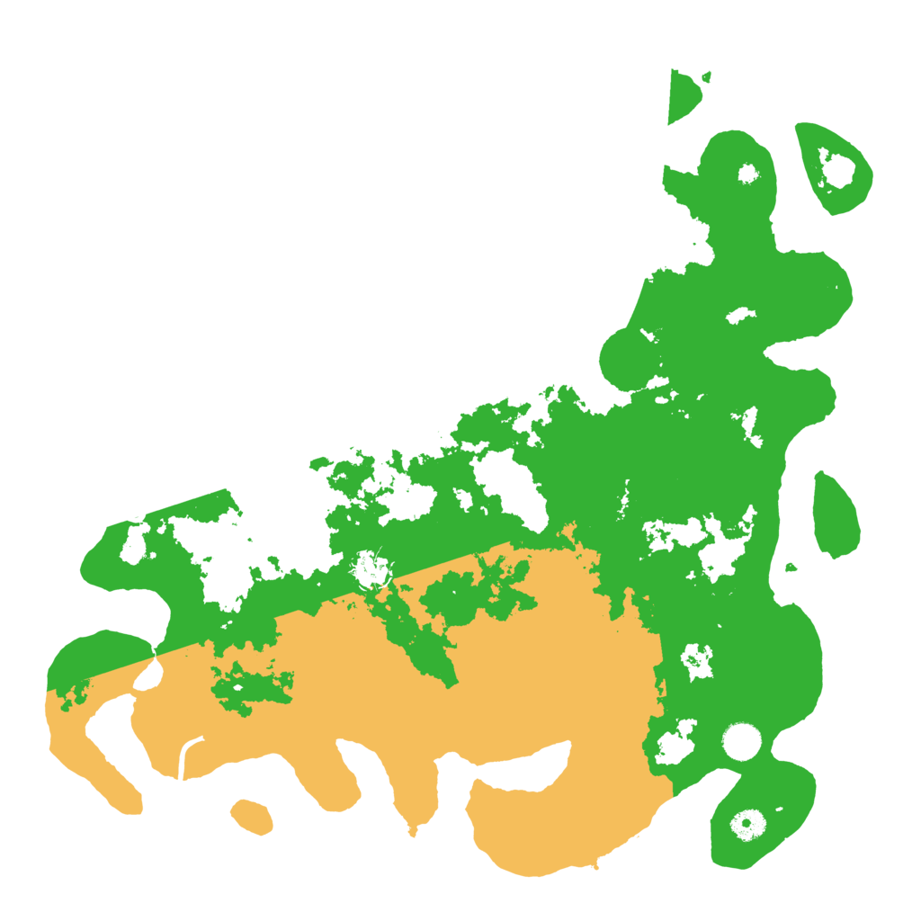 Biome Rust Map: Procedural Map, Size: 4250, Seed: 4207100