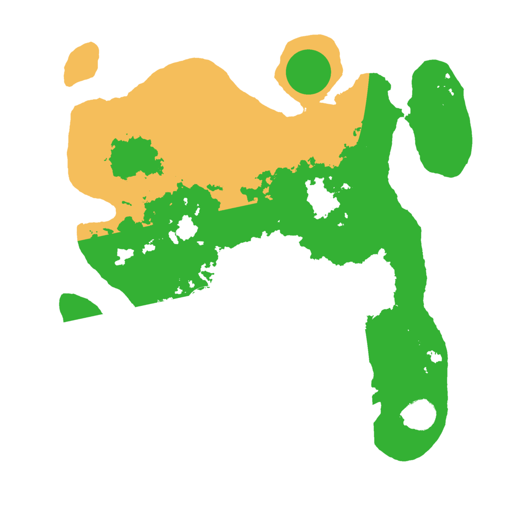 Biome Rust Map: Barren, Size: 3000, Seed: 2089