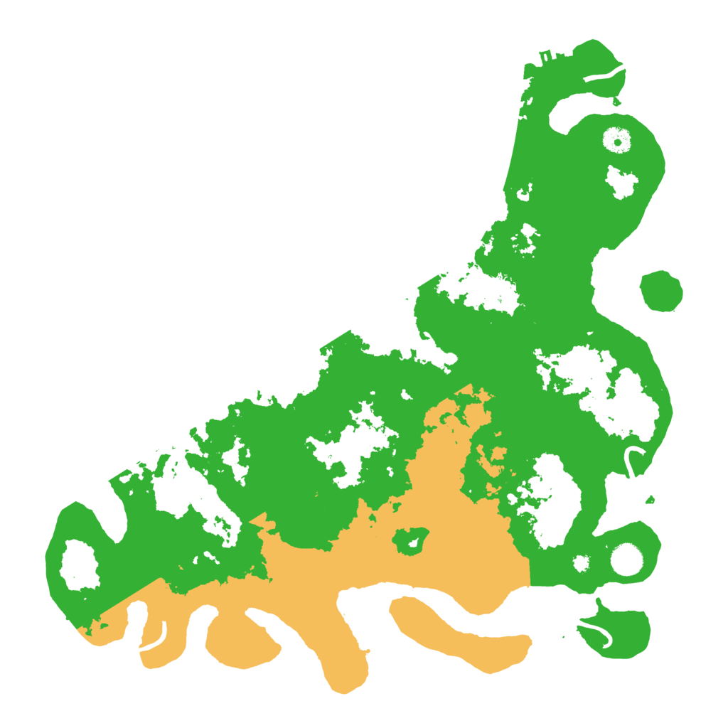 Biome Rust Map: Procedural Map, Size: 4000, Seed: 1984164298