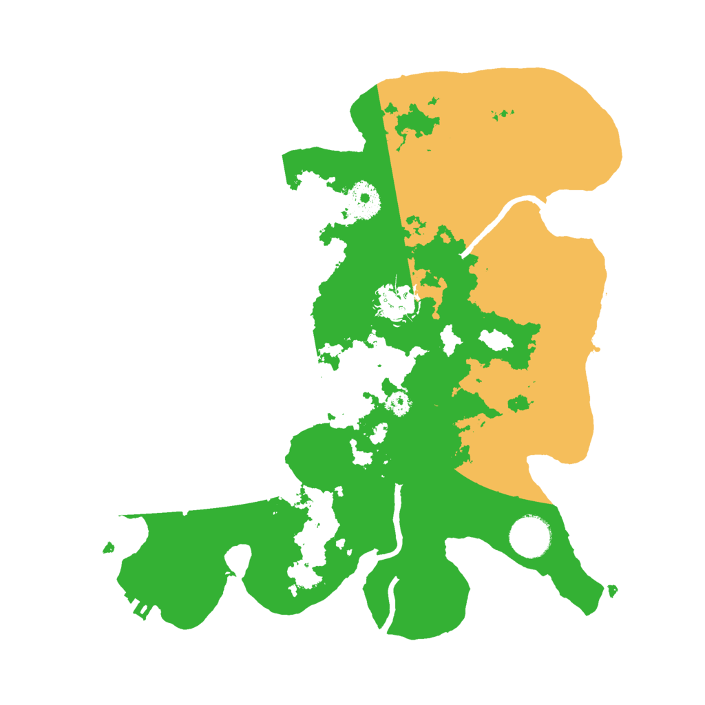 Biome Rust Map: Procedural Map, Size: 3000, Seed: 103314175