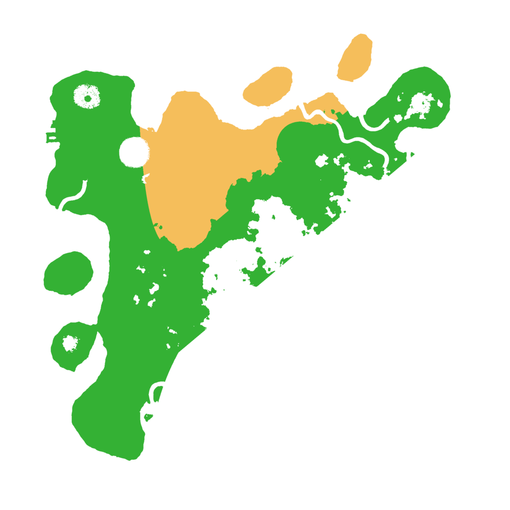 Biome Rust Map: Procedural Map, Size: 3000, Seed: 27924