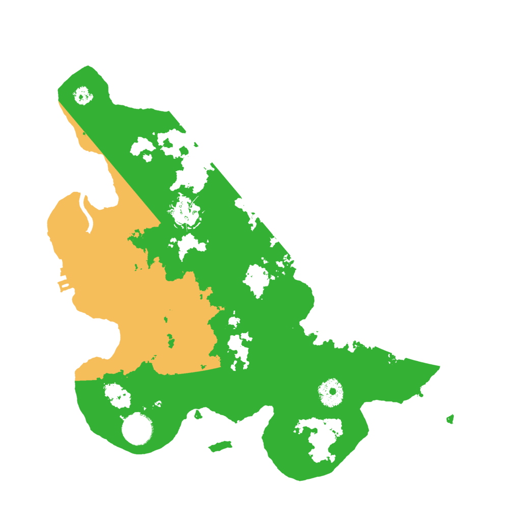 Biome Rust Map: Procedural Map, Size: 3000, Seed: 5972662