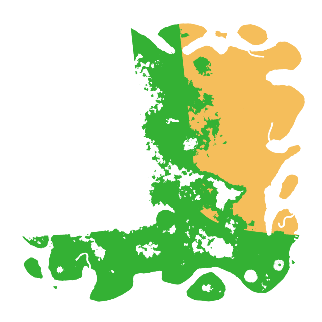Biome Rust Map: Procedural Map, Size: 4500, Seed: 3950