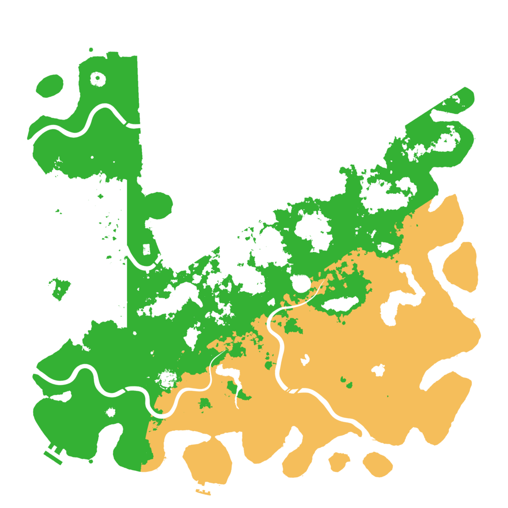 Biome Rust Map: Procedural Map, Size: 5000, Seed: 2062664047