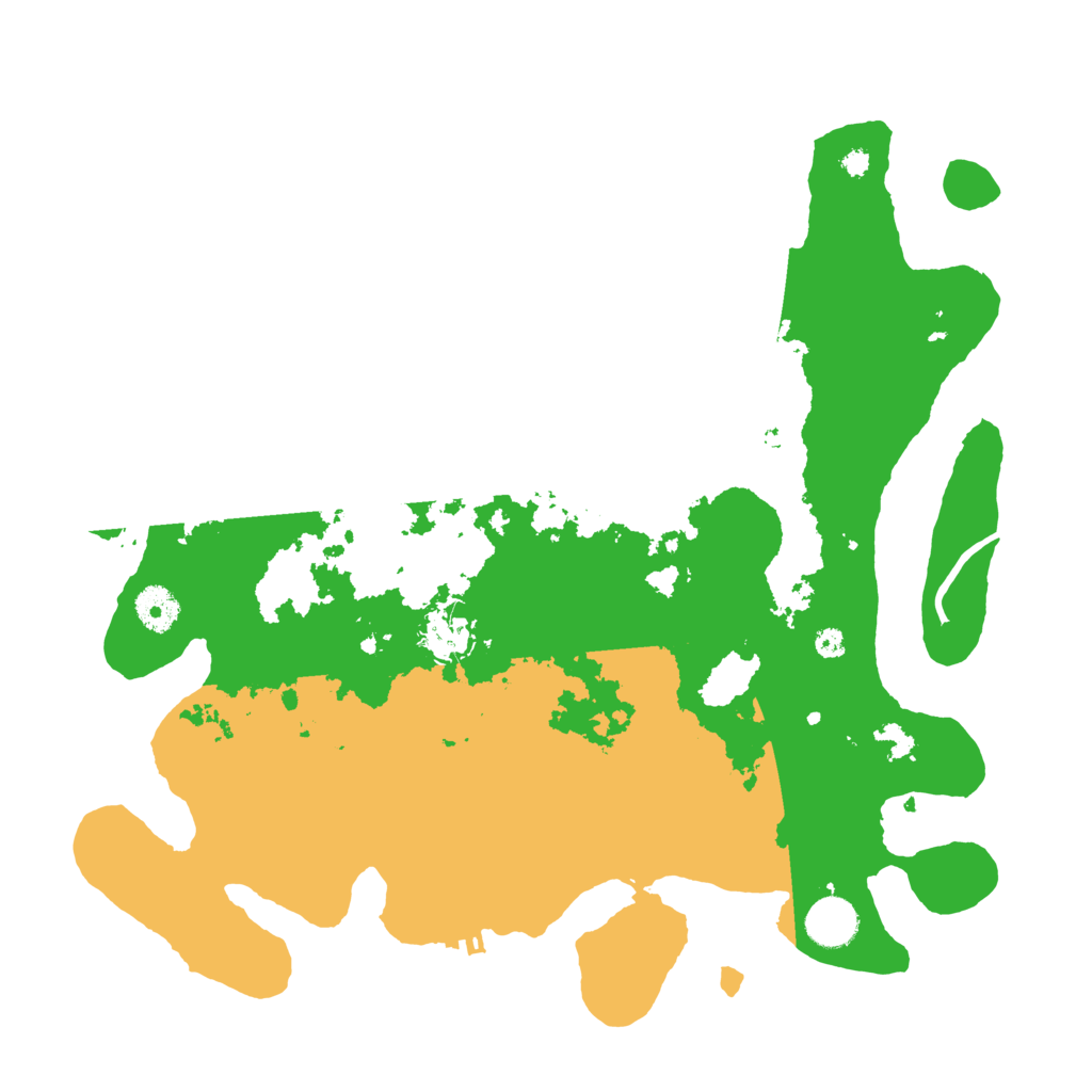 Biome Rust Map: Procedural Map, Size: 3750, Seed: 653082351