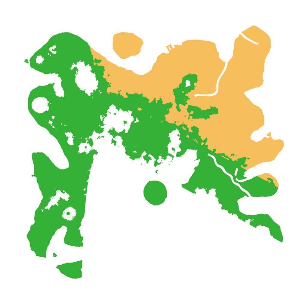 Biome Rust Map: Procedural Map, Size: 3500, Seed: 1480491923