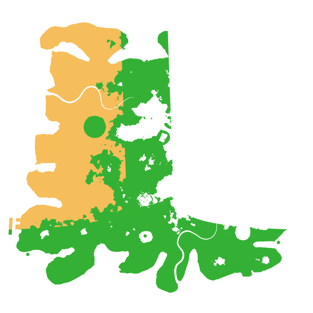 Biome Rust Map: Procedural Map, Size: 3750, Seed: 881202736