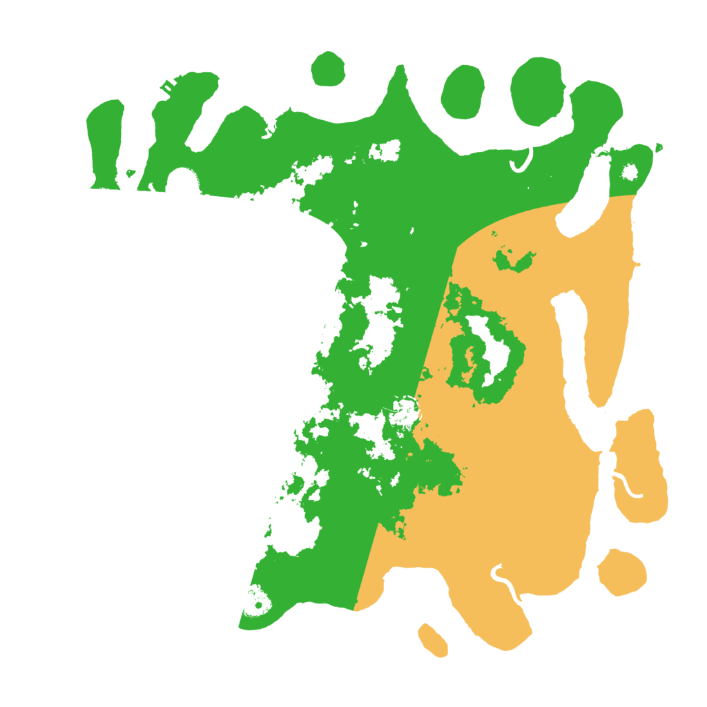 Biome Rust Map: Procedural Map, Size: 4000, Seed: 24701796