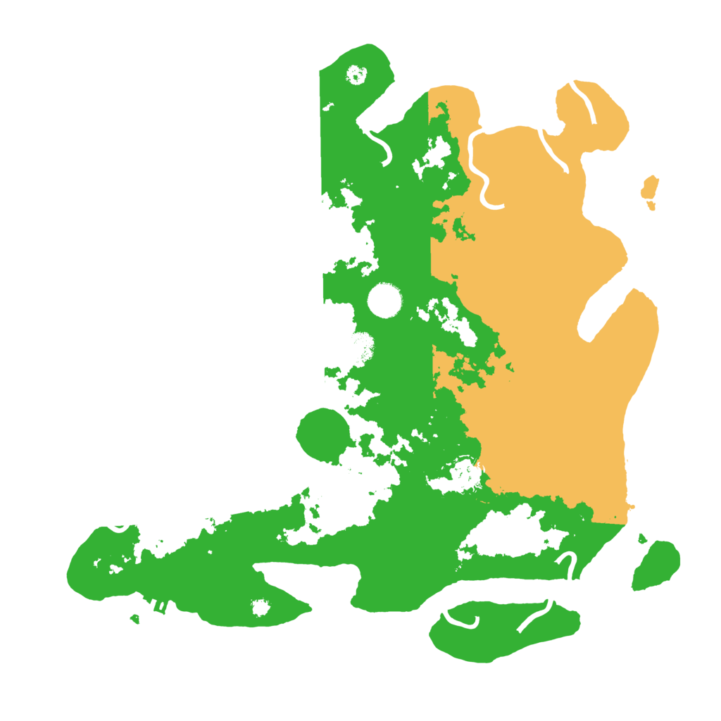 Biome Rust Map: Procedural Map, Size: 3700, Seed: 1185220221