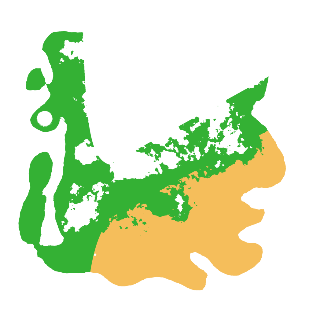 Biome Rust Map: Barren, Size: 3600, Seed: 102255117