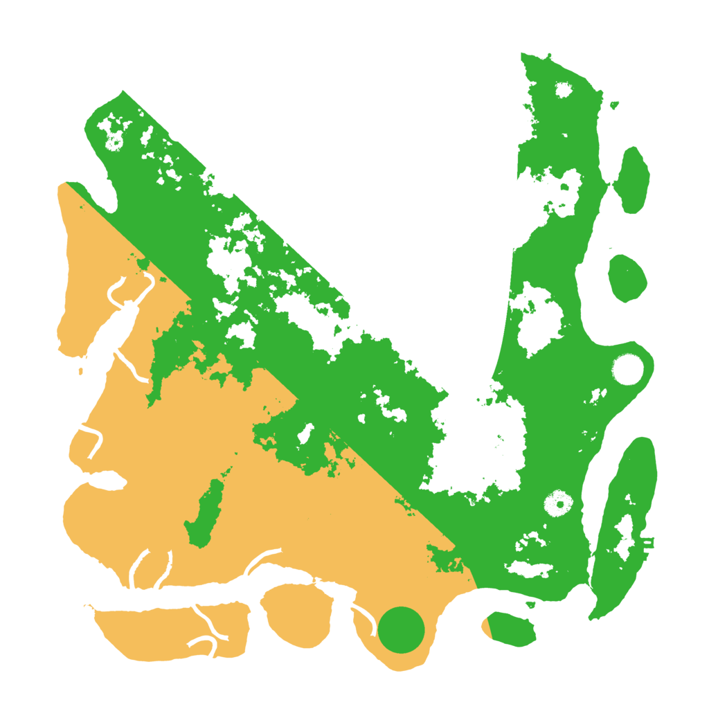 Biome Rust Map: Procedural Map, Size: 4000, Seed: 332528165