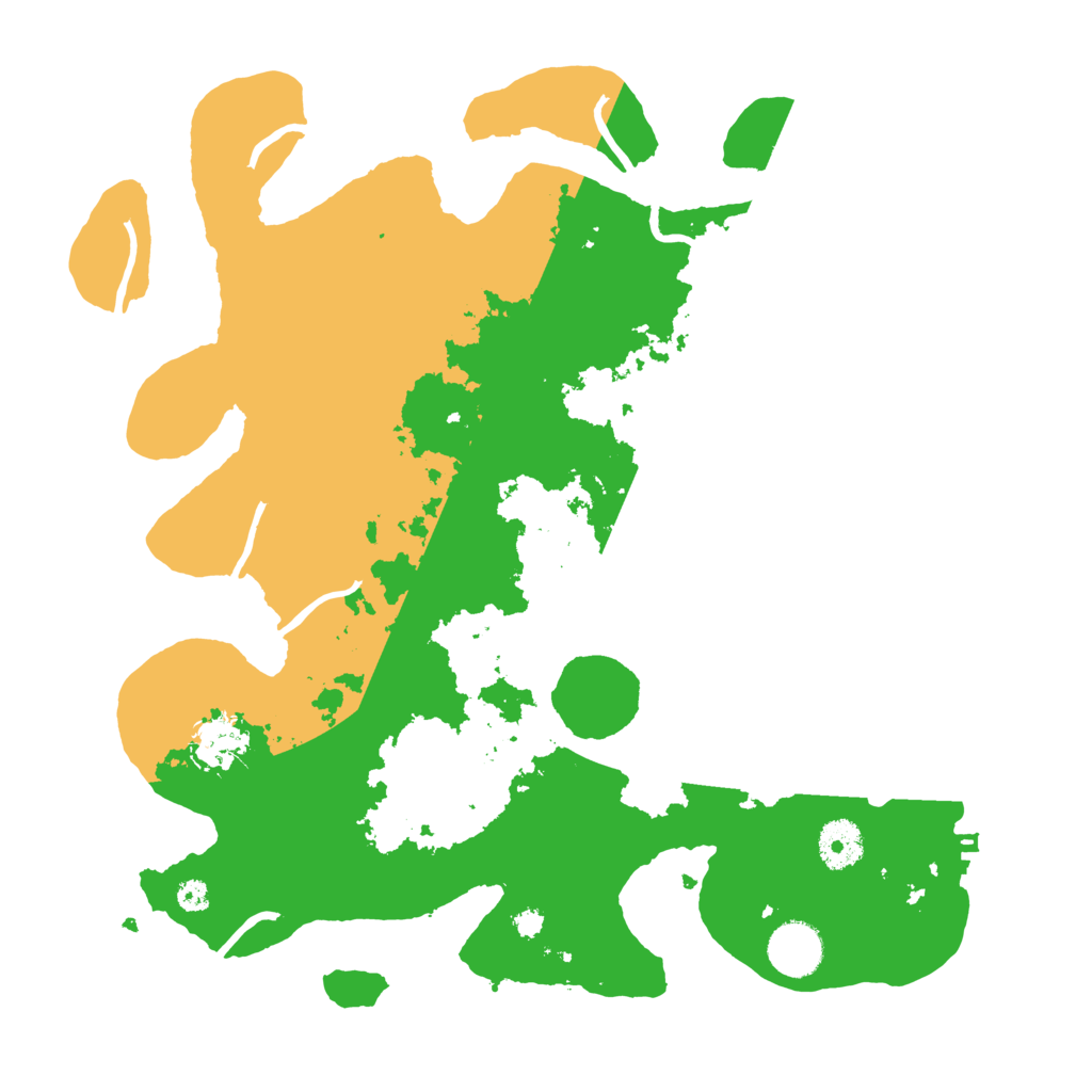 Biome Rust Map: Procedural Map, Size: 3500, Seed: 56133094