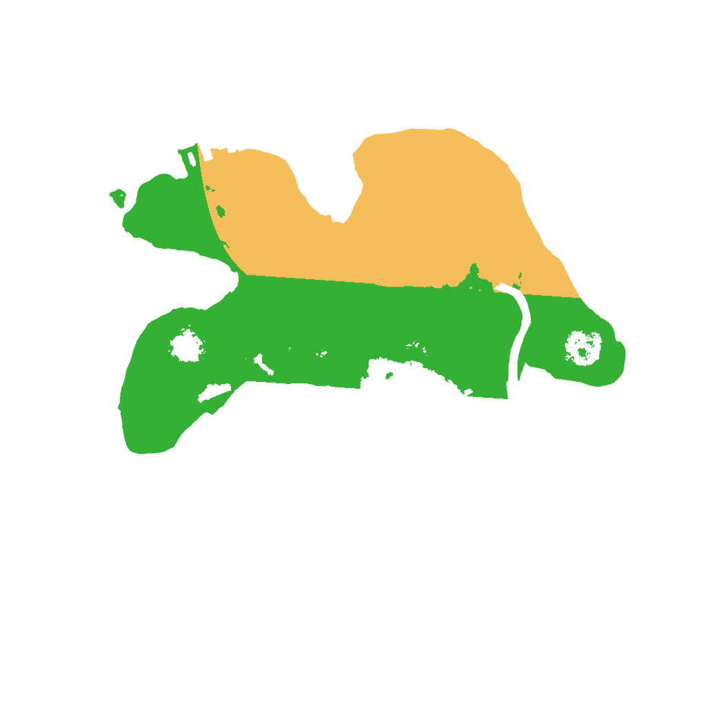 Biome Rust Map: Procedural Map, Size: 2000, Seed: 1342000