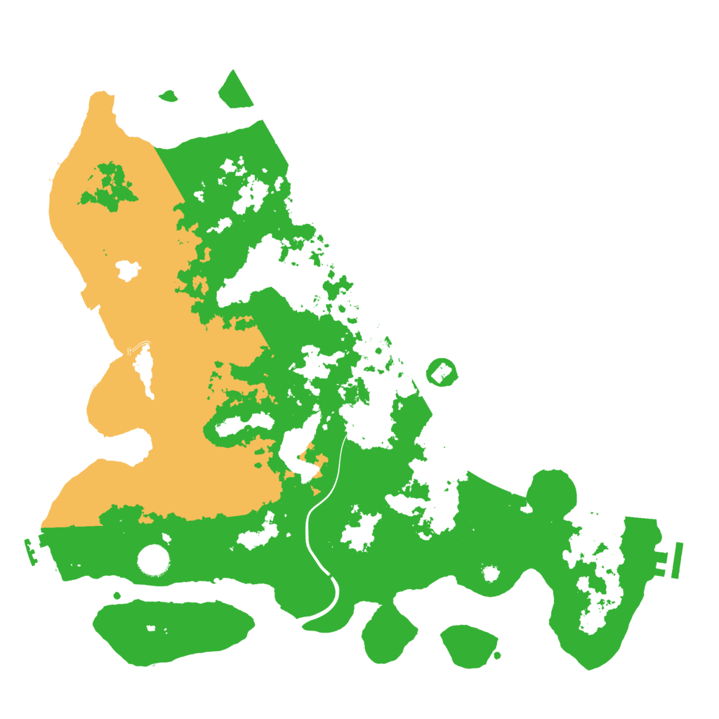 Biome Rust Map: Procedural Map, Size: 4000, Seed: 715066383