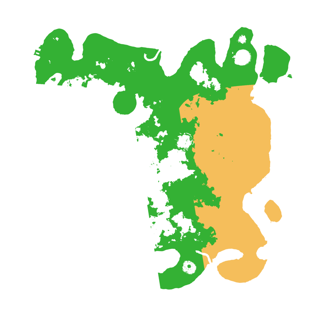 Biome Rust Map: Procedural Map, Size: 3500, Seed: 1541109089