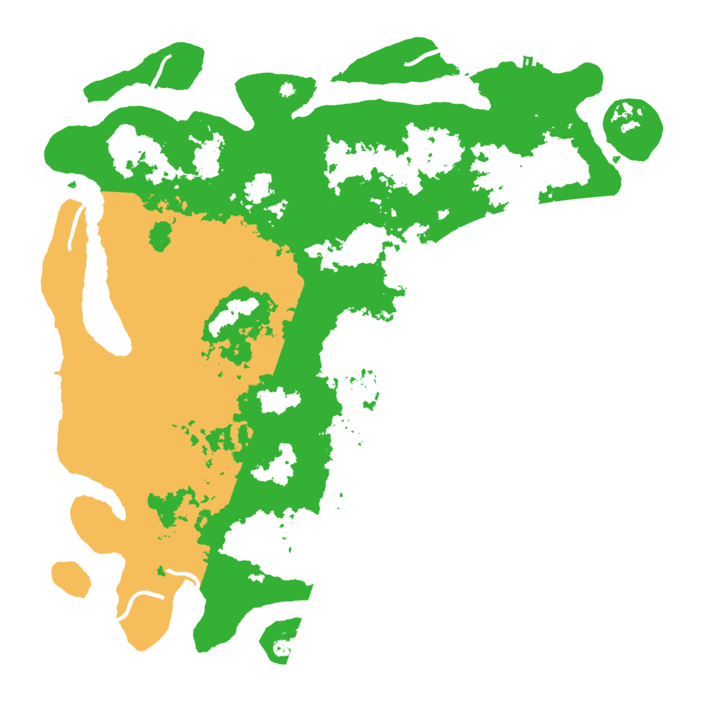 Biome Rust Map: Procedural Map, Size: 4500, Seed: 32822566