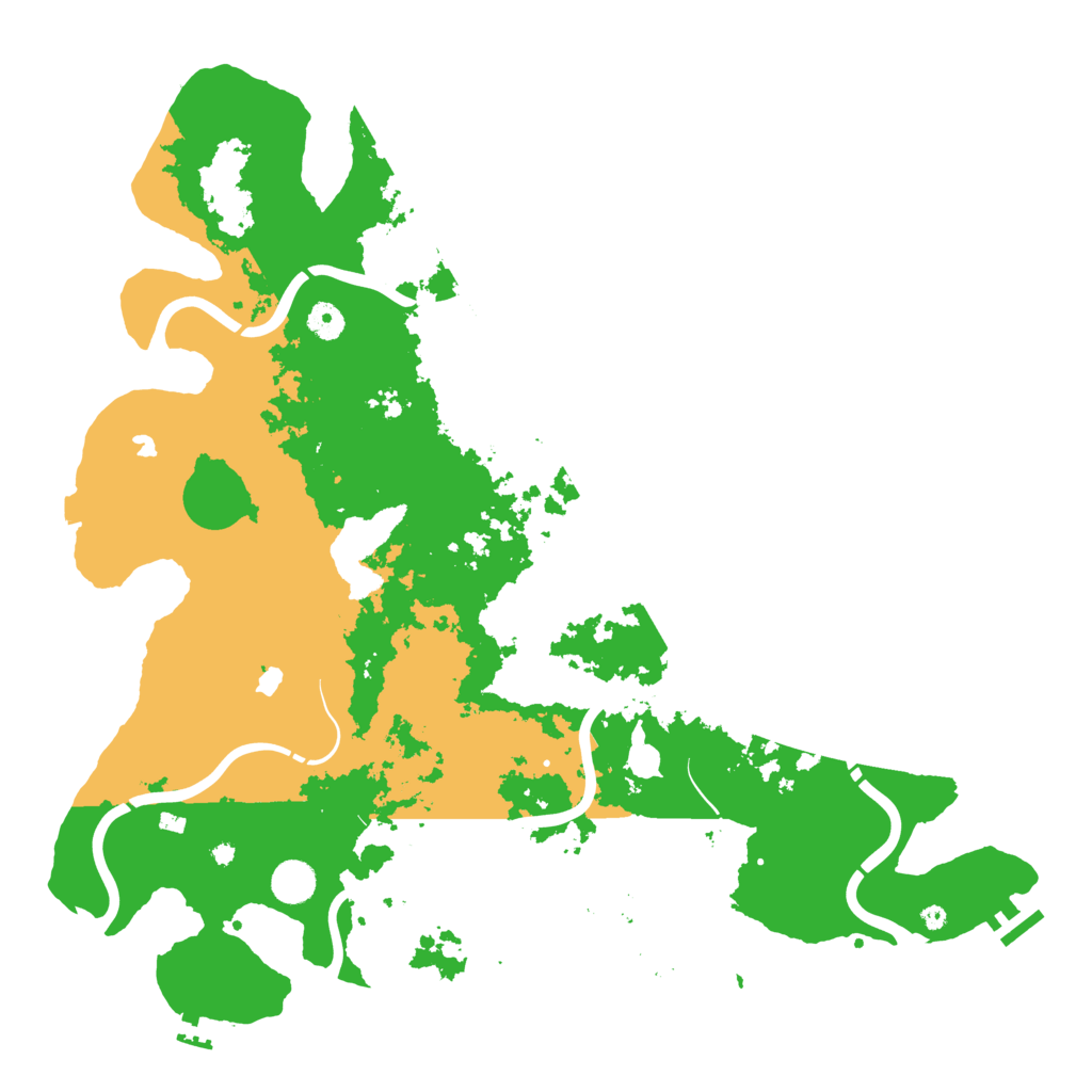 Biome Rust Map: Procedural Map, Size: 4500, Seed: 1816823640