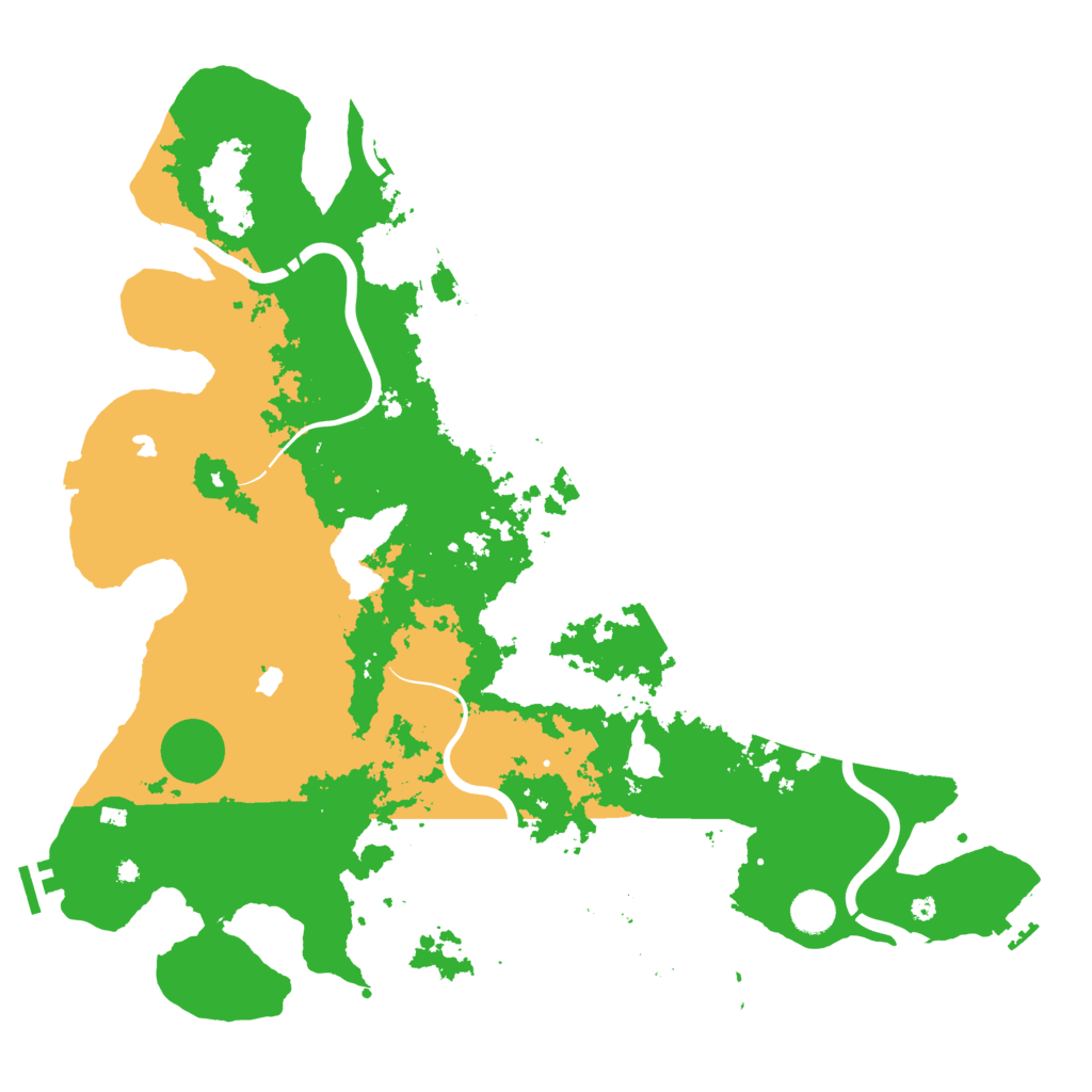 Biome Rust Map: Procedural Map, Size: 4500, Seed: 1816823640
