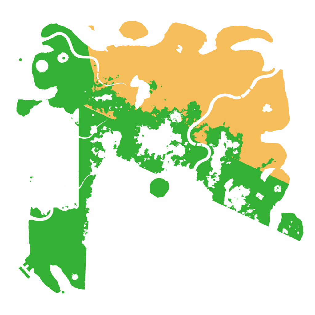 Biome Rust Map: Procedural Map, Size: 4500, Seed: 630752784