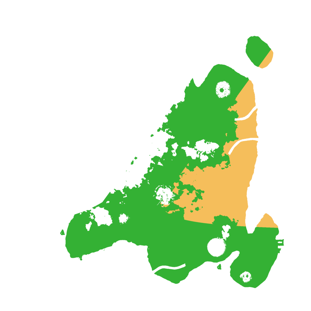 Biome Rust Map: Procedural Map, Size: 3000, Seed: 52676