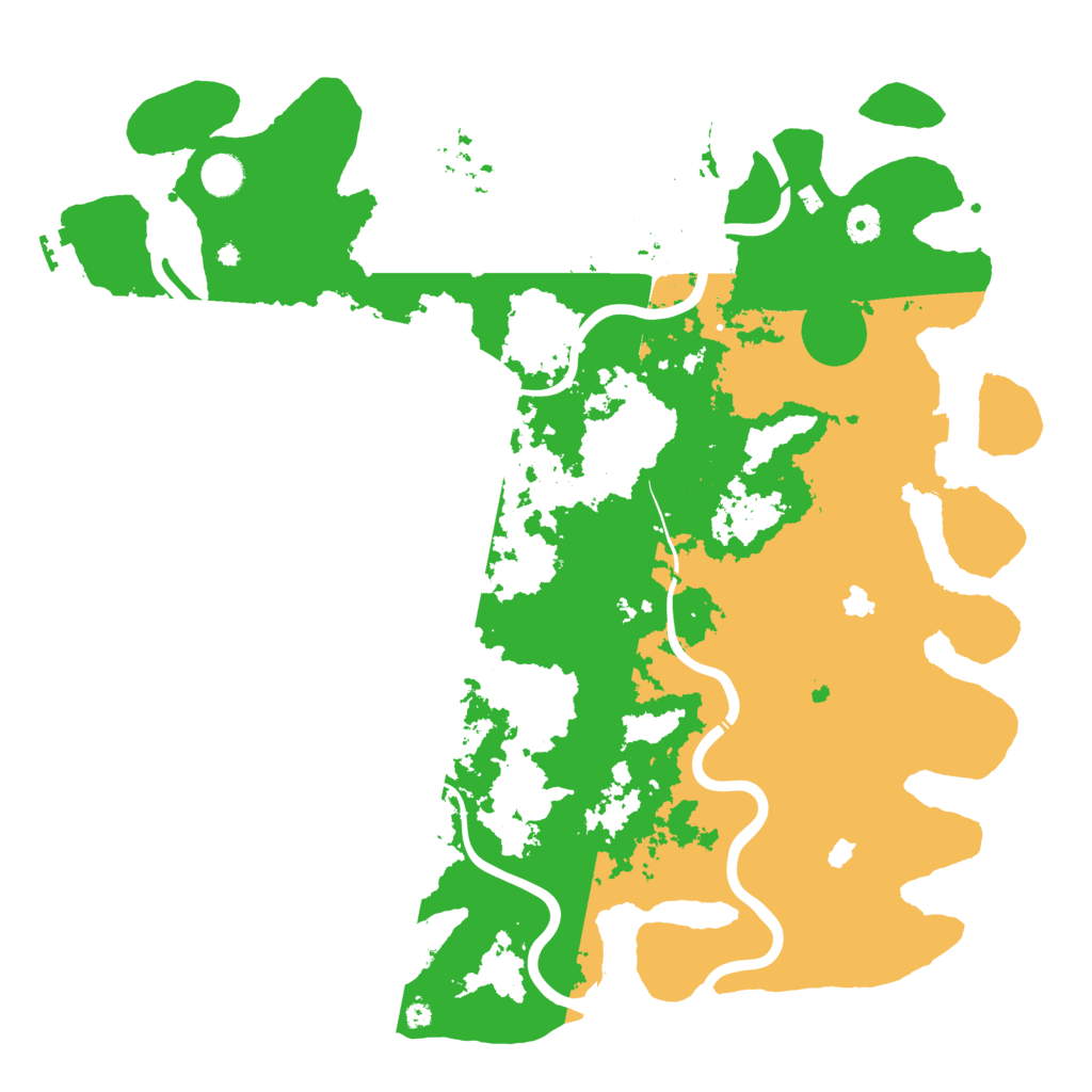 Biome Rust Map: Procedural Map, Size: 4500, Seed: 956914519