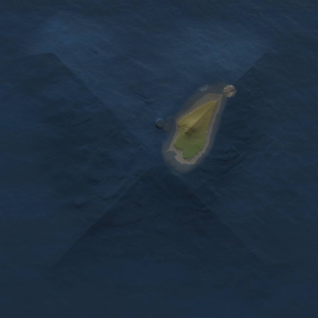 Rust Map: Procedural Map, Size: 1000, Seed: 1588488260, 1 Monuments