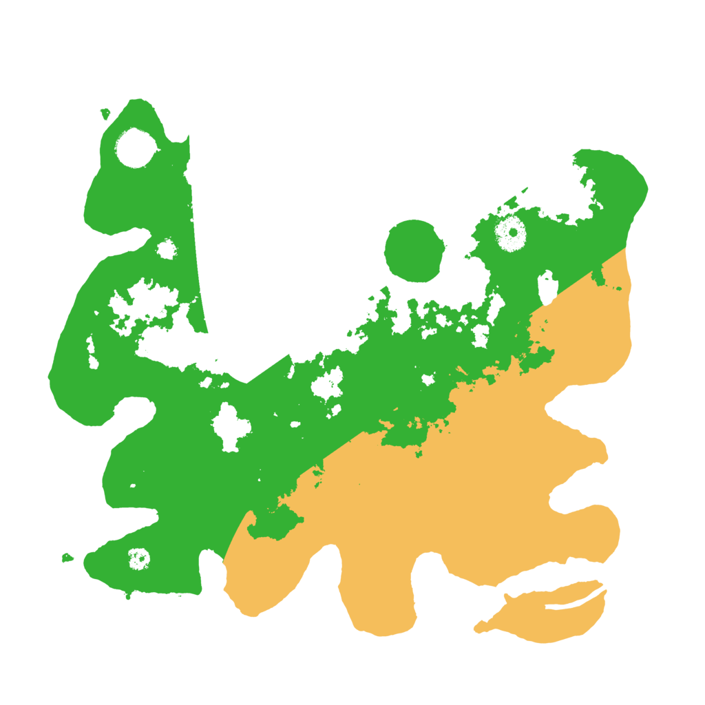 Biome Rust Map: Procedural Map, Size: 3250, Seed: 843915