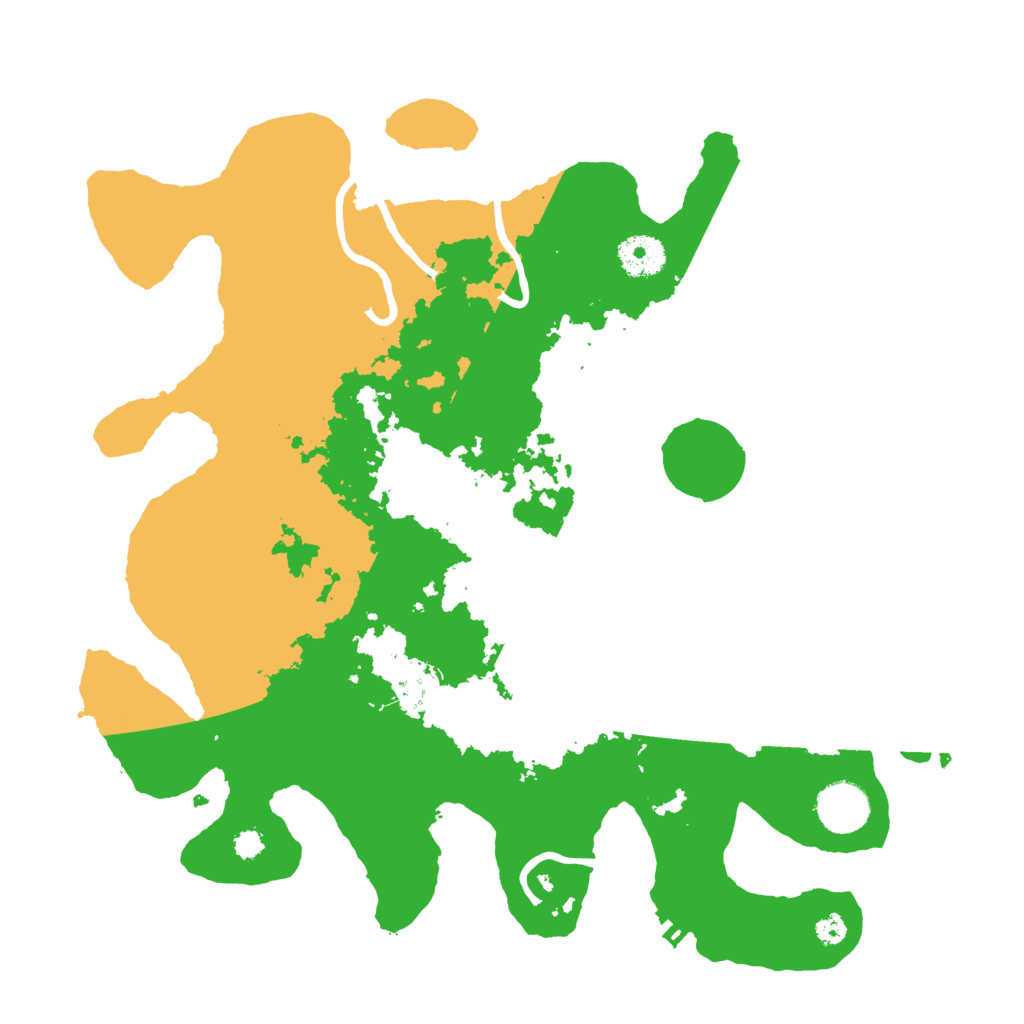 Biome Rust Map: Procedural Map, Size: 3500, Seed: 22469225