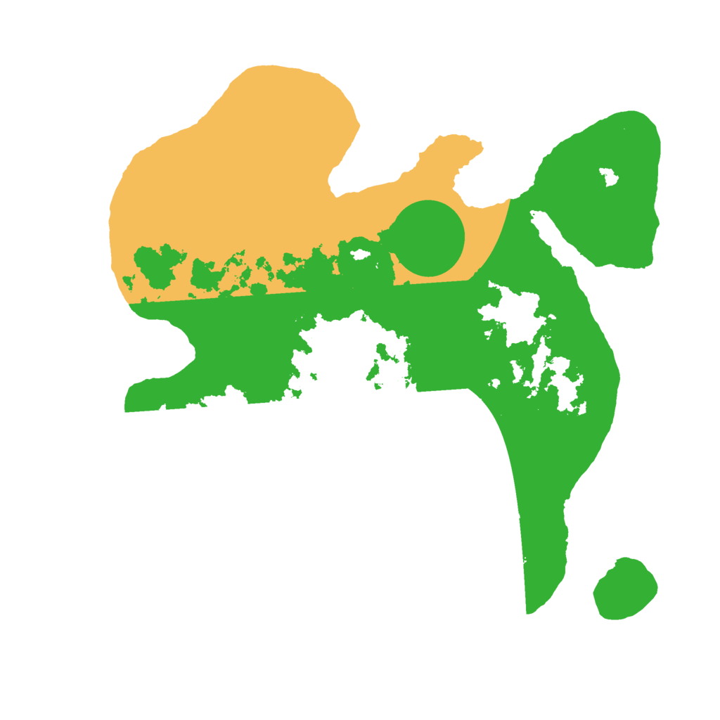 Biome Rust Map: Barren, Size: 2600, Seed: 4567666