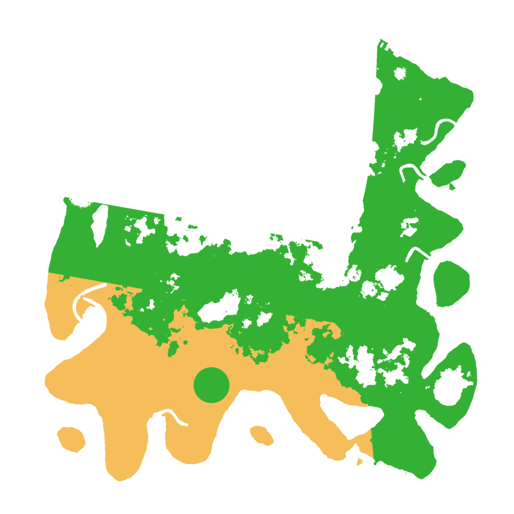 Biome Rust Map: Procedural Map, Size: 3800, Seed: 75102