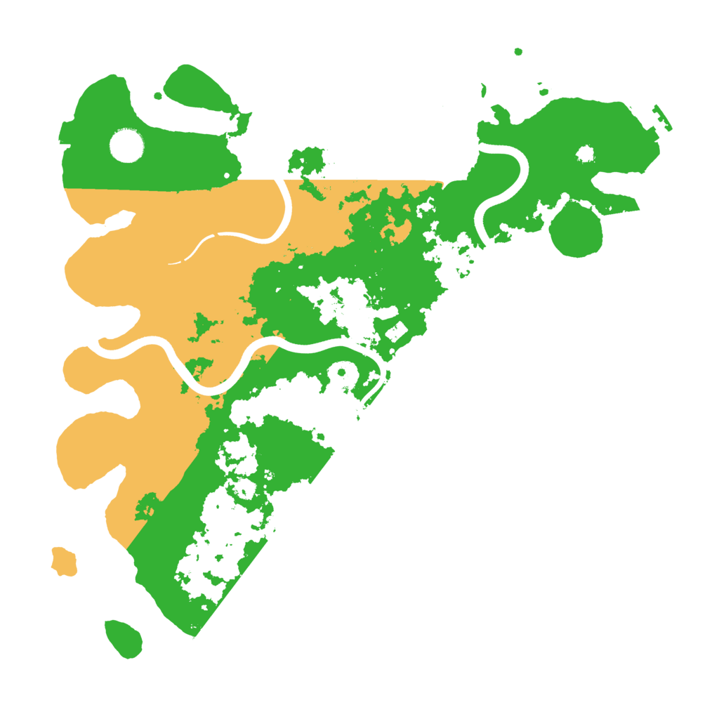 Biome Rust Map: Procedural Map, Size: 3700, Seed: 1794