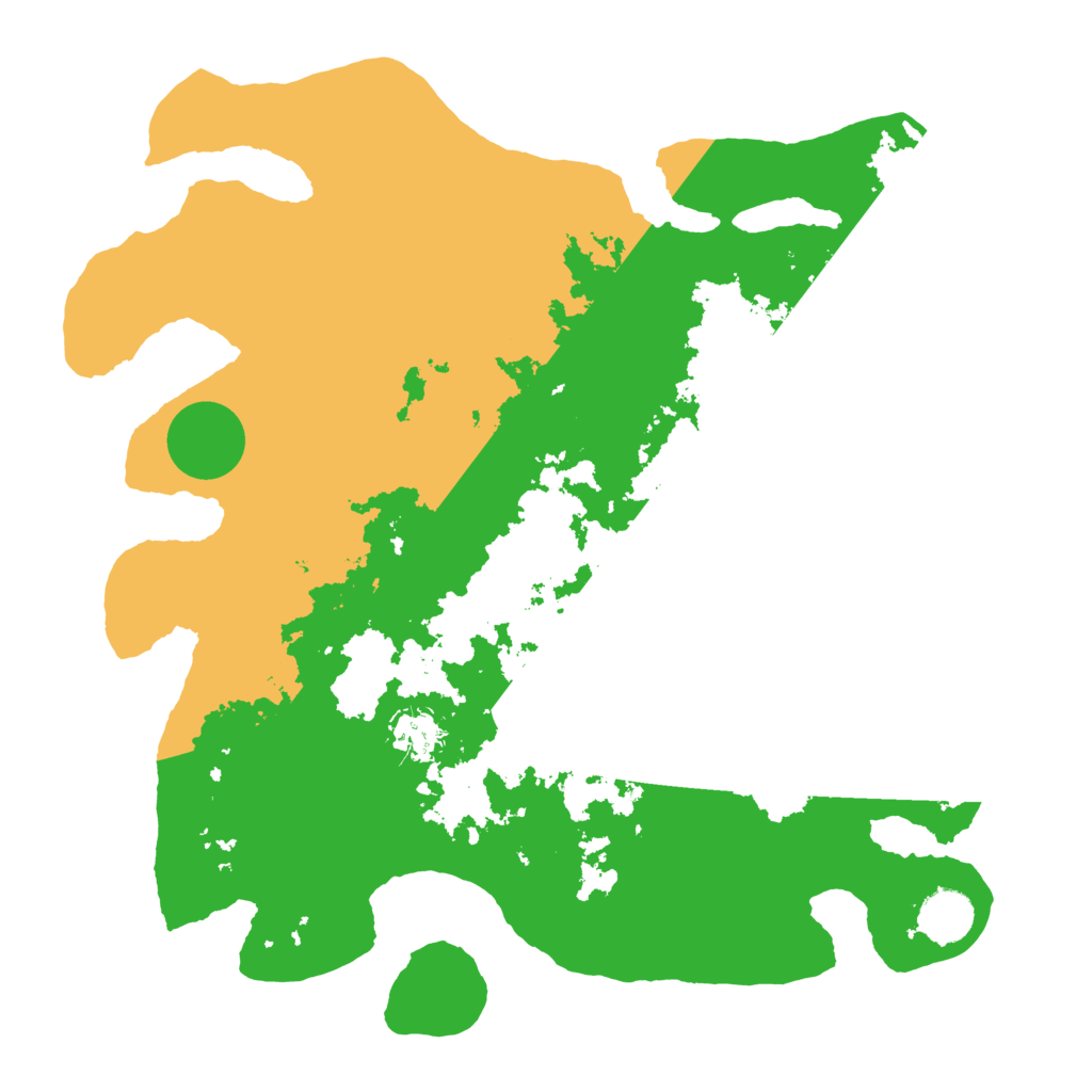 Biome Rust Map: Barren, Size: 3700, Seed: 1113
