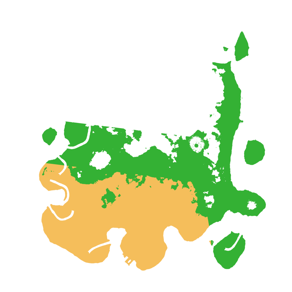 Biome Rust Map: Procedural Map, Size: 3000, Seed: 444032942