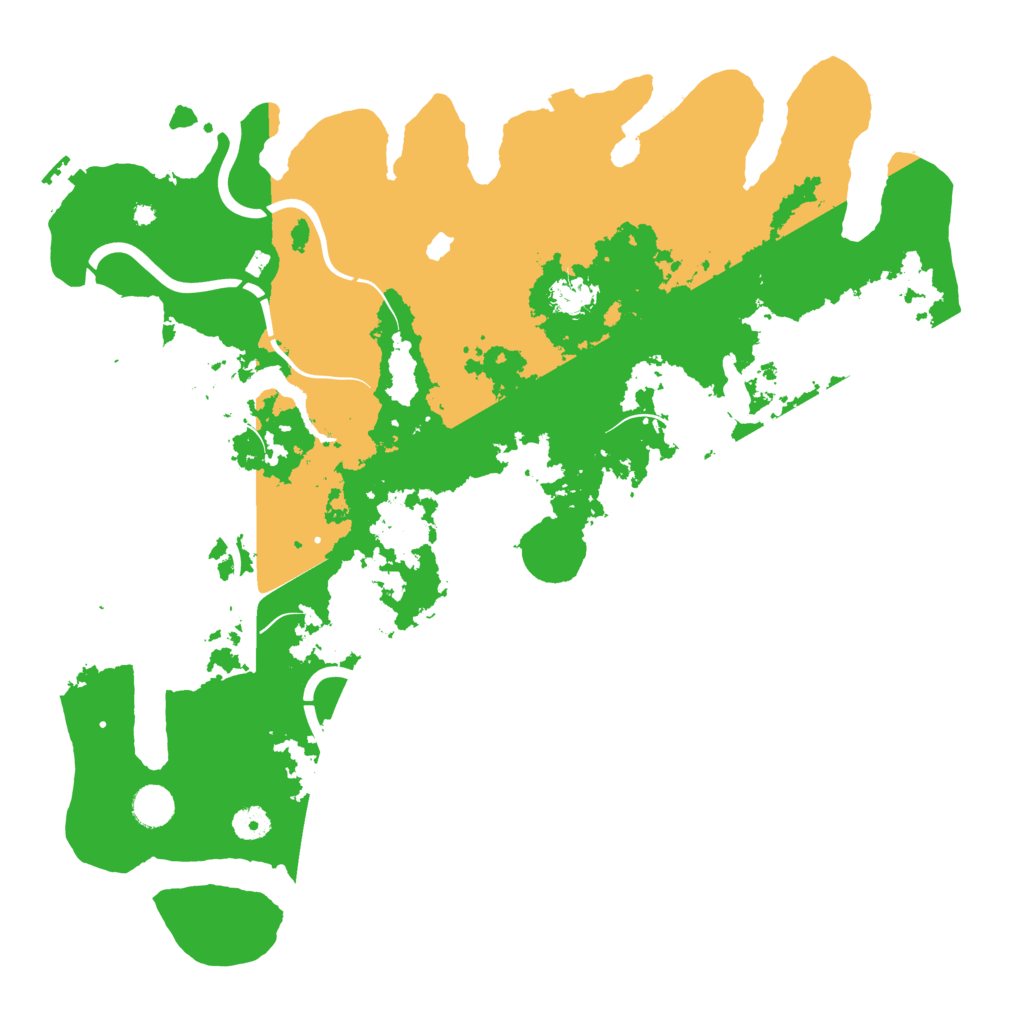 Biome Rust Map: Procedural Map, Size: 4333, Seed: 16112022
