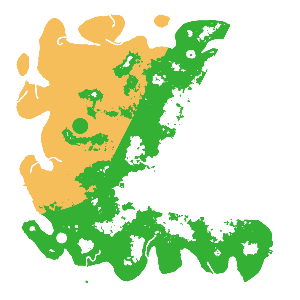 Biome Rust Map: Procedural Map, Size: 5000, Seed: 103789417