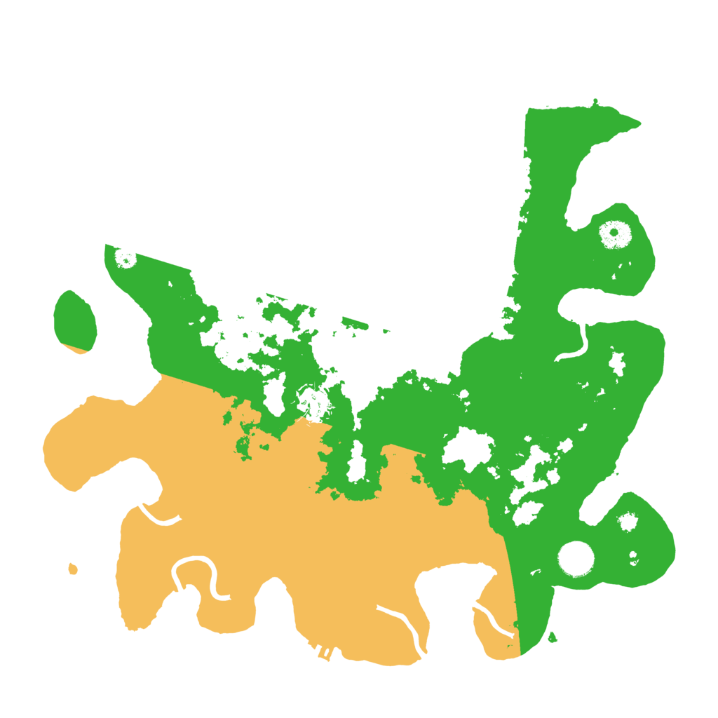 Biome Rust Map: Procedural Map, Size: 3550, Seed: 1706350160