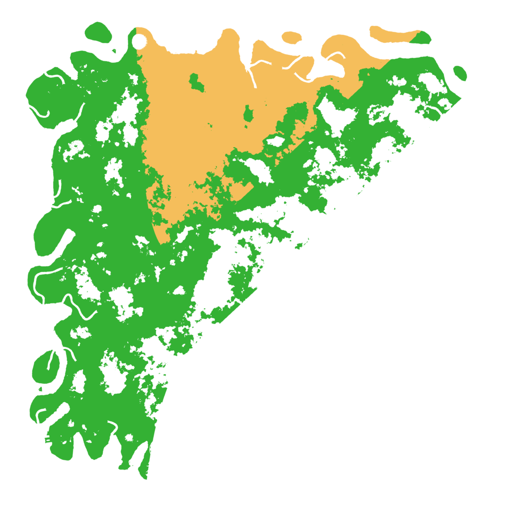 Biome Rust Map: Procedural Map, Size: 6000, Seed: 52372