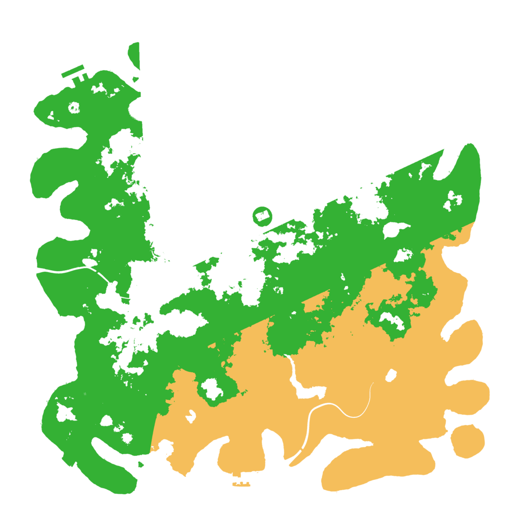 Biome Rust Map: Procedural Map, Size: 4500, Seed: 1477670890