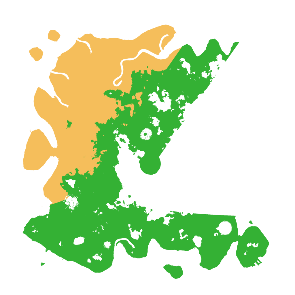 Biome Rust Map: Procedural Map, Size: 3850, Seed: 96890002