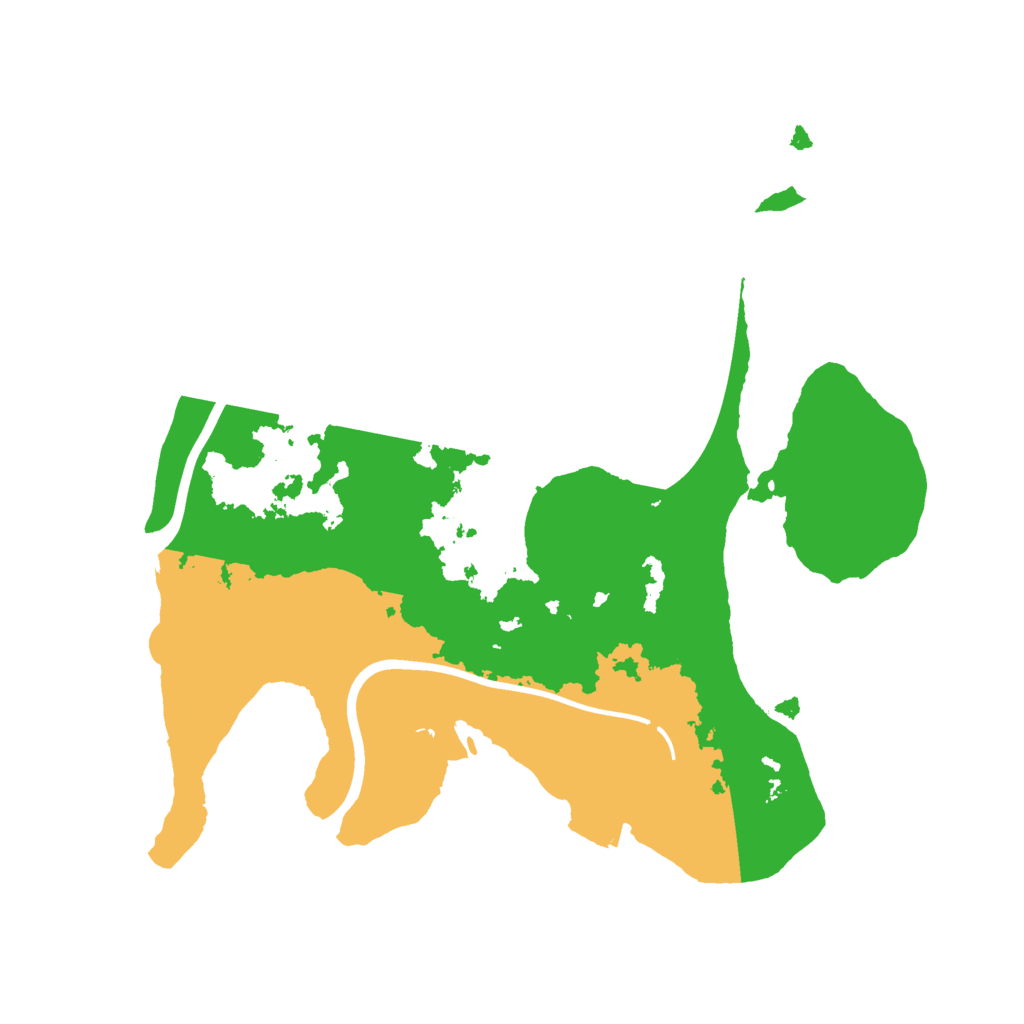 Biome Rust Map: Procedural Map, Size: 2250, Seed: 9202957