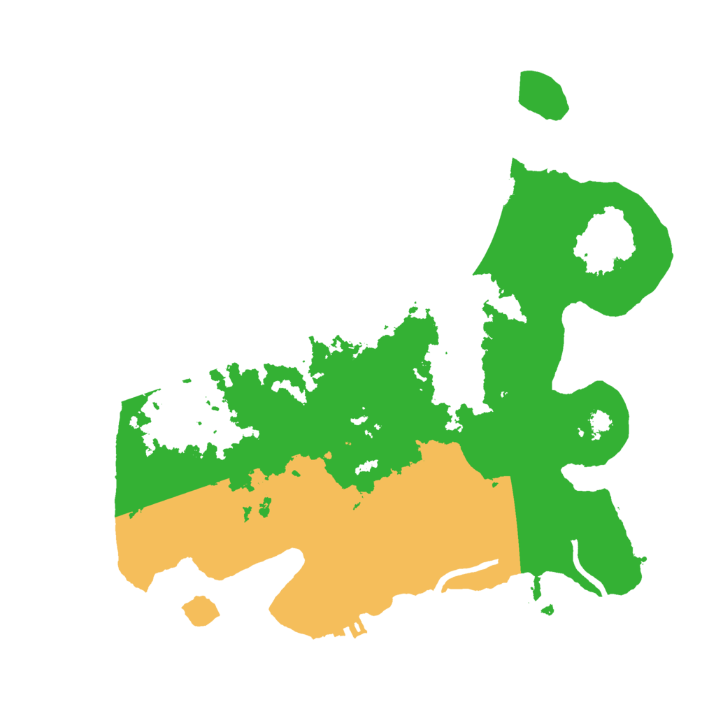 Biome Rust Map: Procedural Map, Size: 3000, Seed: 1228812445