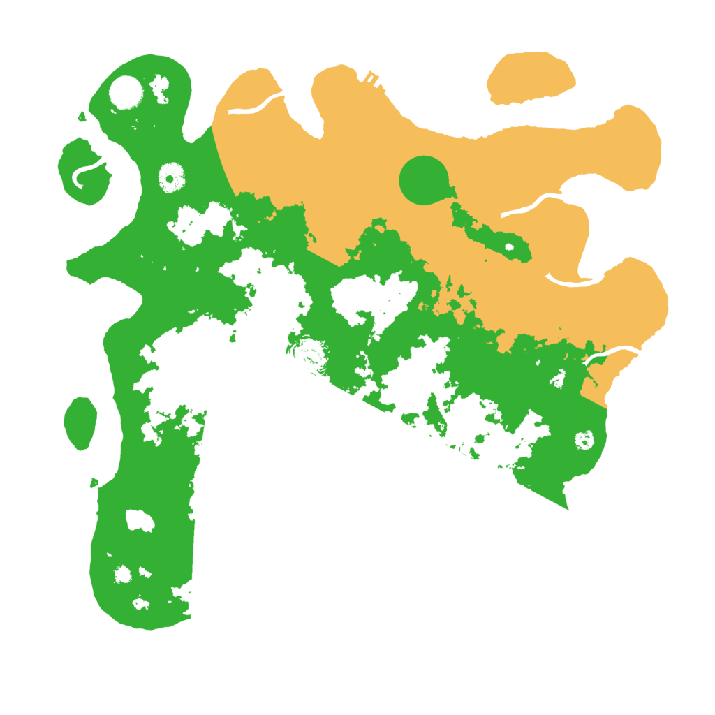 Biome Rust Map: Procedural Map, Size: 3800, Seed: 89481