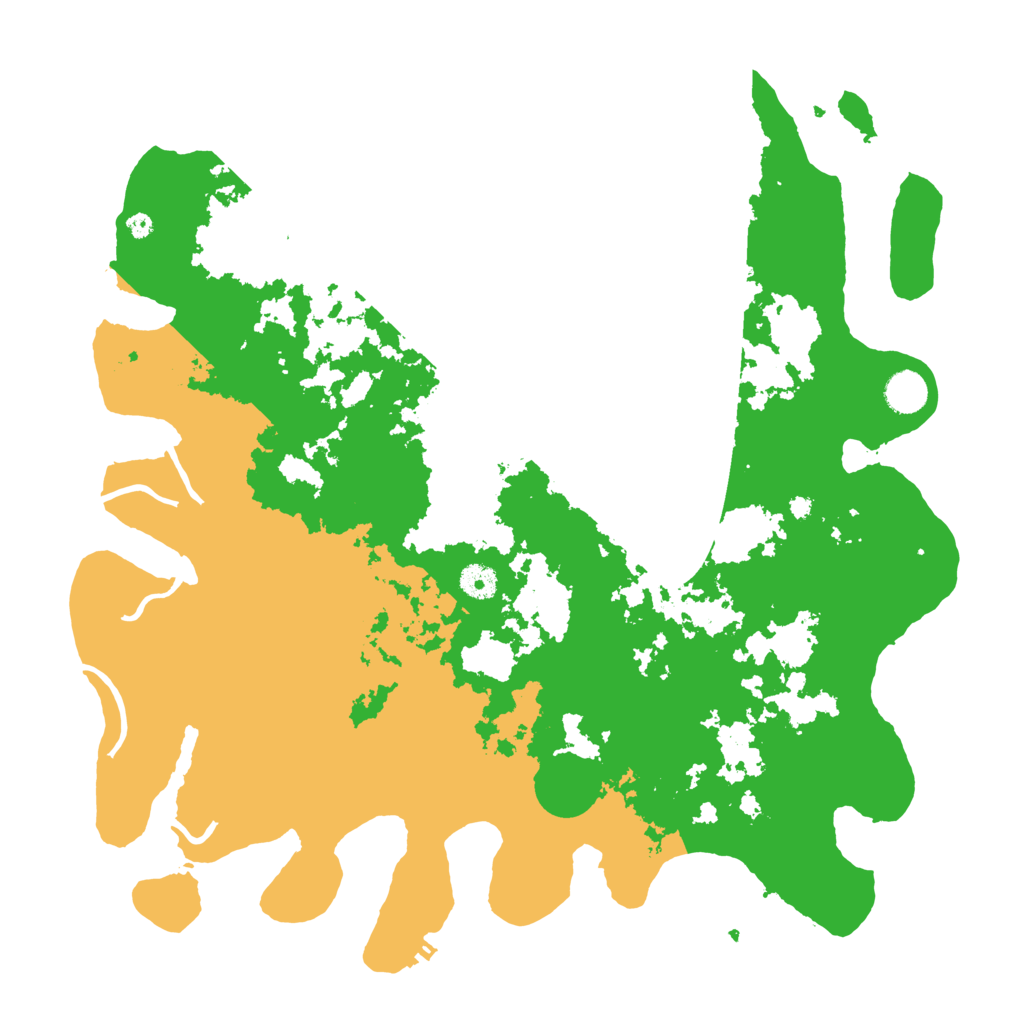 Biome Rust Map: Procedural Map, Size: 4250, Seed: 97084227