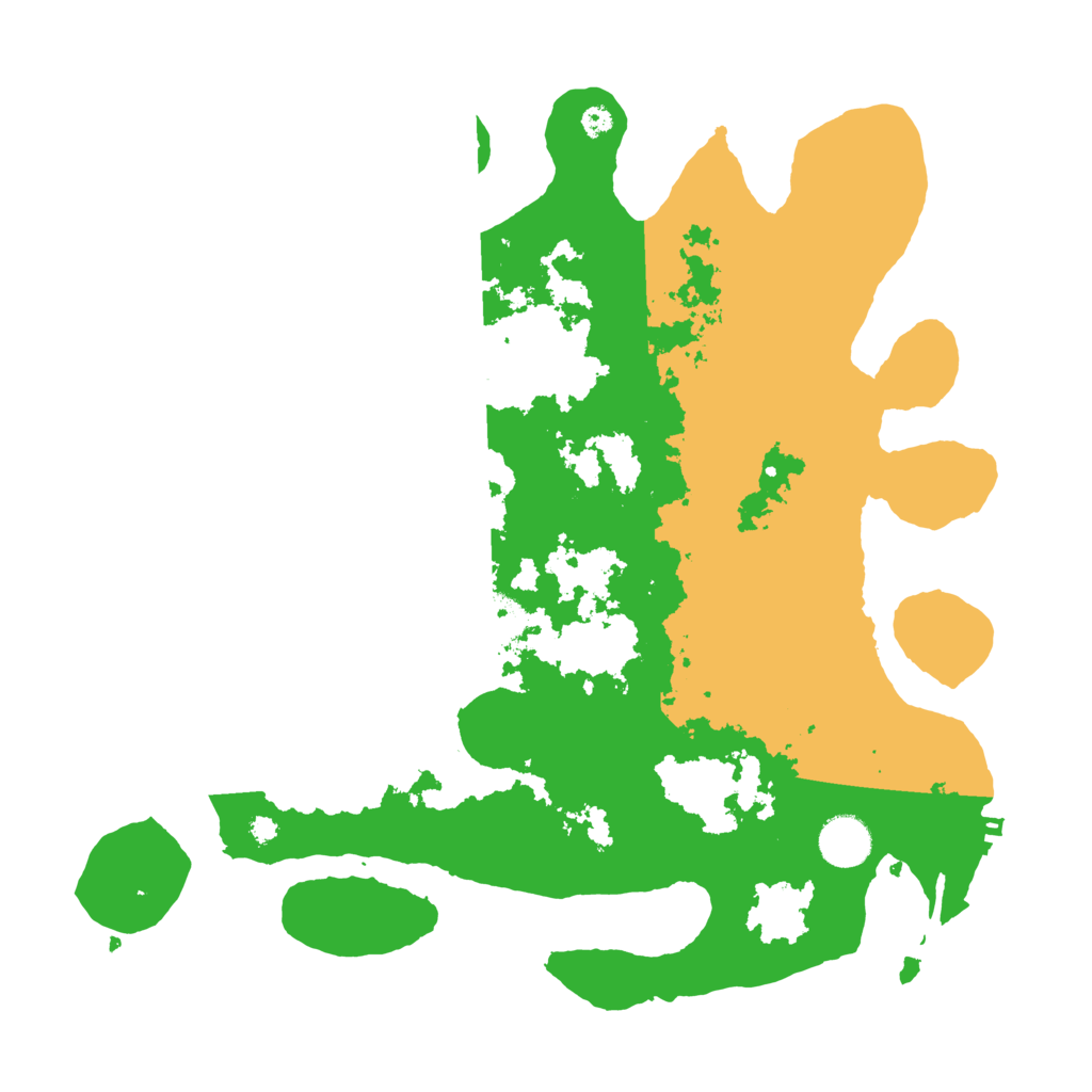 Biome Rust Map: Procedural Map, Size: 3700, Seed: 2142306329