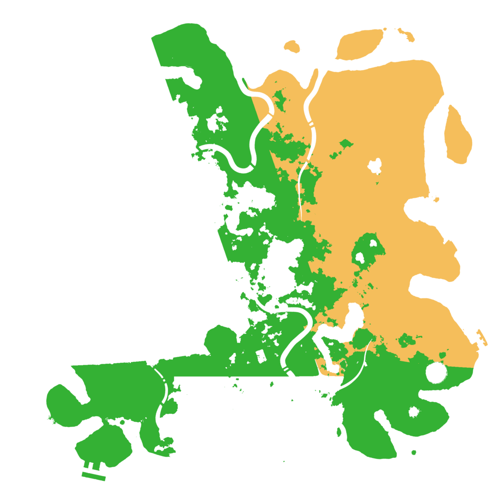 Biome Rust Map: Procedural Map, Size: 4250, Seed: 247