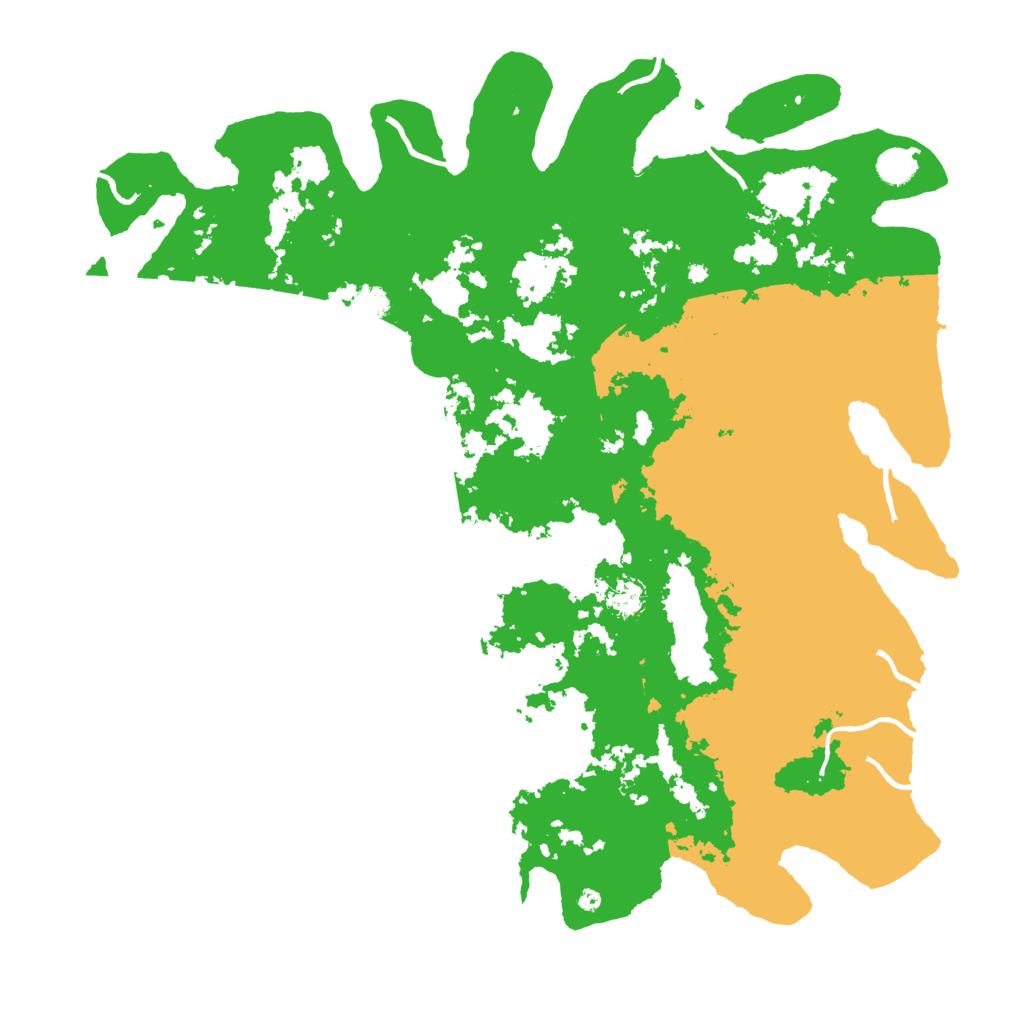 Biome Rust Map: Procedural Map, Size: 4800, Seed: 1126536763